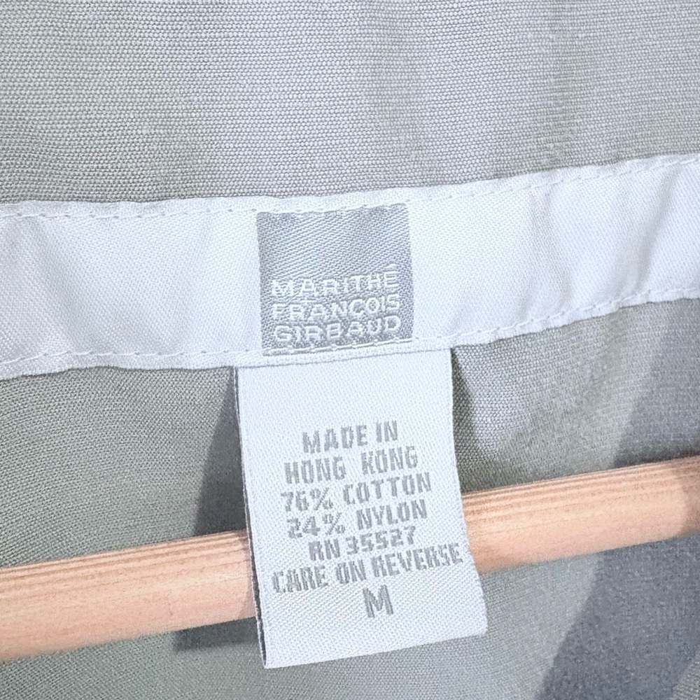 Marithe + Francois Girbaud Light Gray Tech Vest -… - image 2